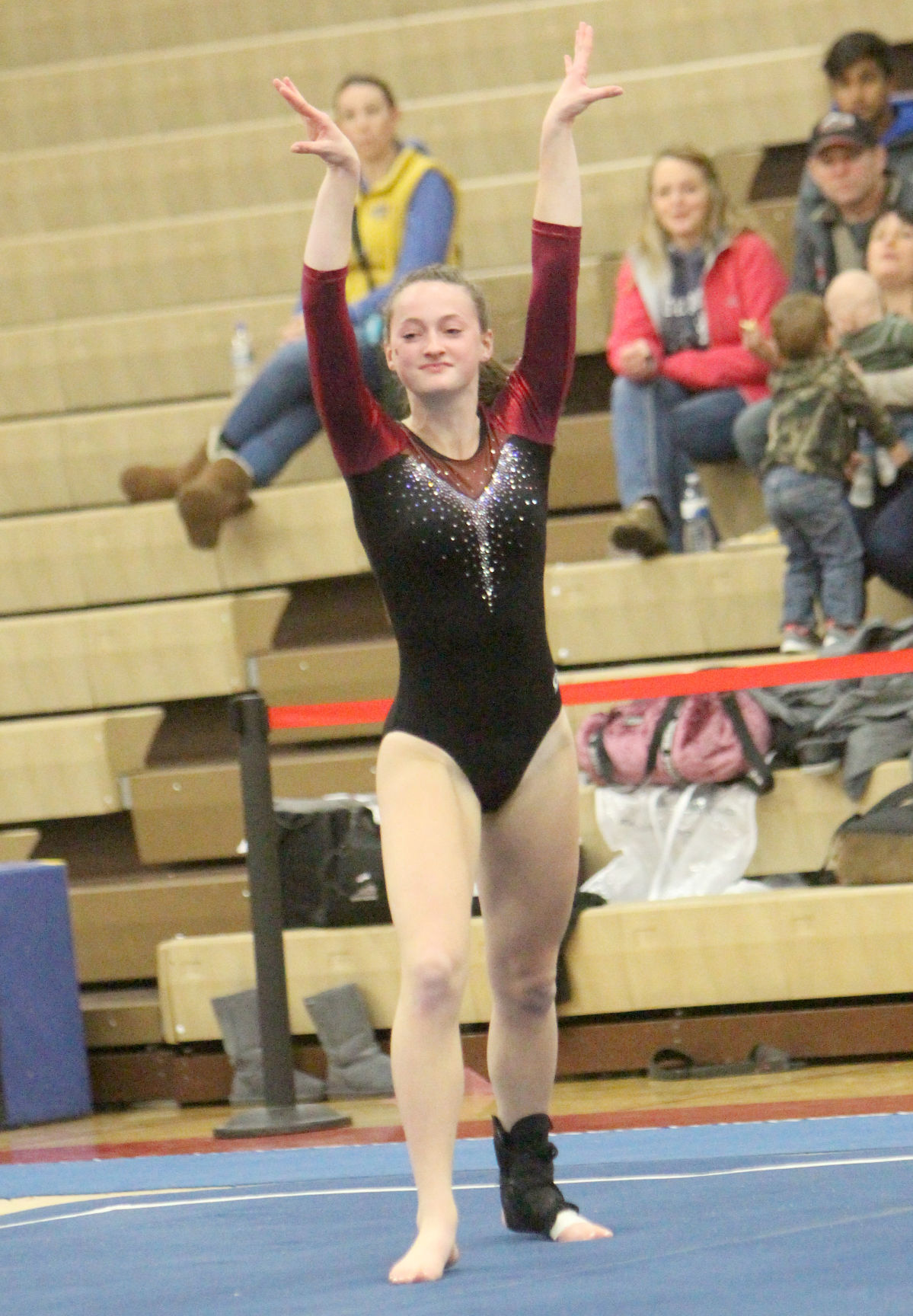 Big Rivers Conference Gymnastics Triangular at Chippewa Falls 12-12-19